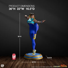 Street Fighter Statue 1/2 Chun-Li Alpha Edition 91 cm 0783214379925