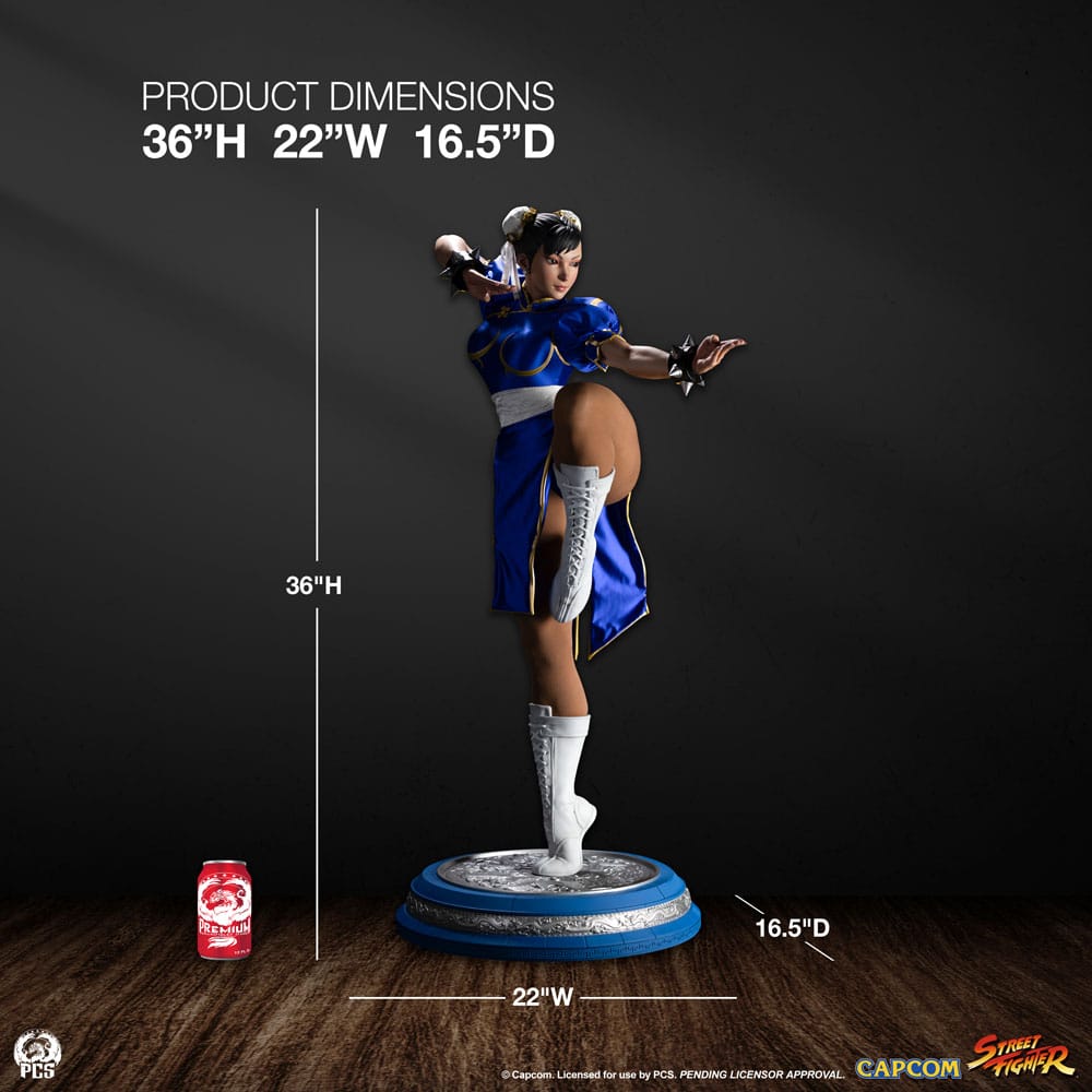 Street Fighter Statue 1/2 Chun-Li Classic Edition 91 cm 0783214379918