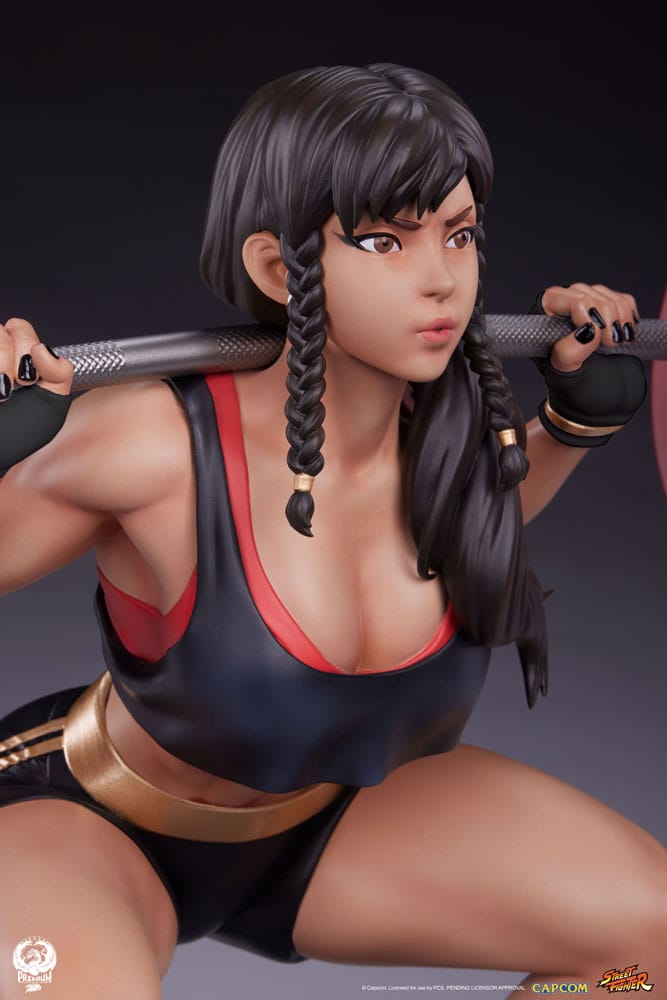 Street Fighter Premier Series Statue 1/4 Chun-Li Powerlifting (Battle Edition) 37 cm 0712179860162