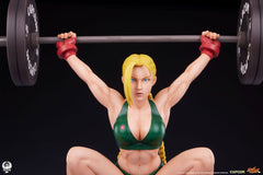 Street Fighter Premier Series Statue 1/4 Cammy: Powerlifting 41 cm 0783214378652