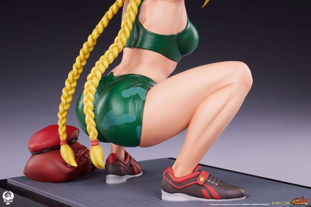 Street Fighter Premier Series Statue 1/4 Cammy: Powerlifting 41 cm 0783214378652