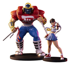 Street Fighter Street Jam Statues 1/10 Sakura & Sodom 22 cm 0783214378850
