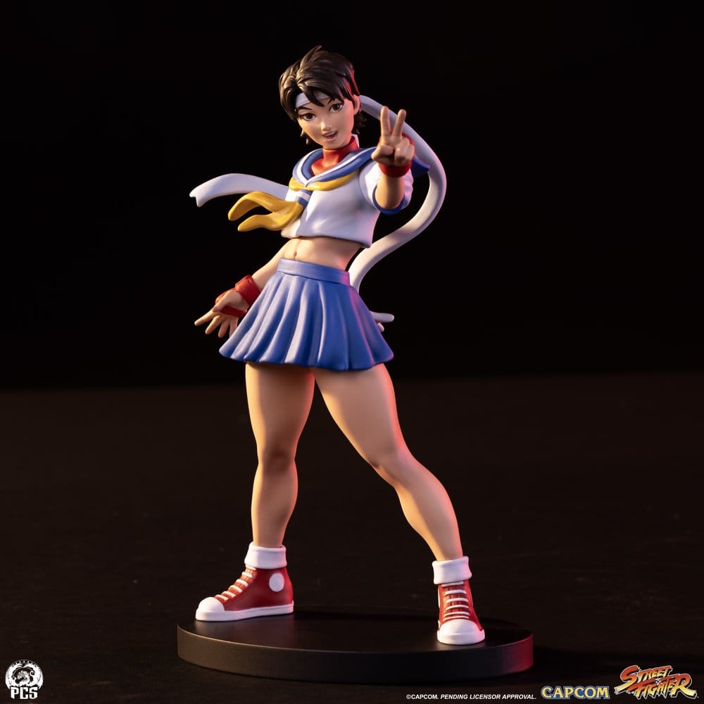 Street Fighter Street Jam Statues 1/10 Sakura & Sodom 22 cm 0783214378850