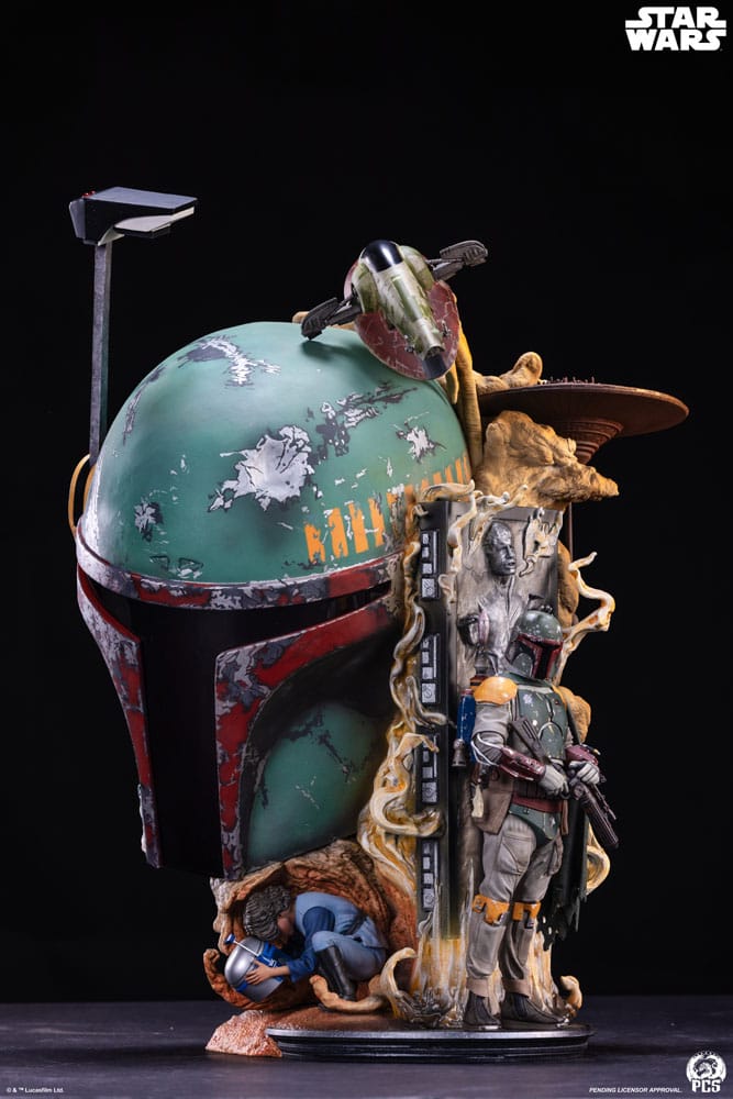Star Wars The Empire Strikes Back Fine Art Bust Boba Fett 50 cm  0783214378881