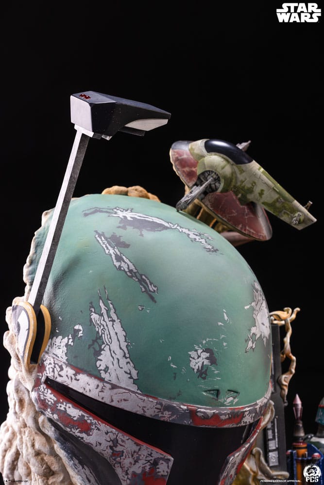 Star Wars The Empire Strikes Back Fine Art Bust Boba Fett 50 cm  0783214378881
