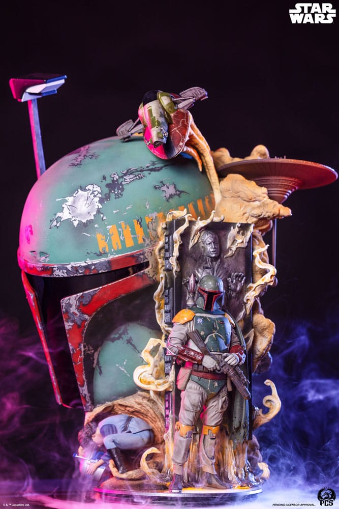 Star Wars The Empire Strikes Back Fine Art Bust Boba Fett 50 cm  0783214378881