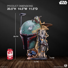 Star Wars The Empire Strikes Back Fine Art Bust Boba Fett 50 cm  0783214378881