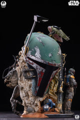 Star Wars The Empire Strikes Back Fine Art Bust Boba Fett Deluxe Edition 50 cm  0783214378898