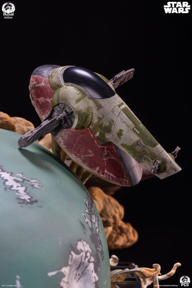 Star Wars The Empire Strikes Back Fine Art Bust Boba Fett Deluxe Edition 50 cm  0783214378898