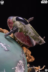 Star Wars The Empire Strikes Back Fine Art Bust Boba Fett Deluxe Edition 50 cm  0783214378898