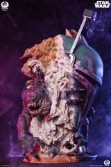 Star Wars The Empire Strikes Back Fine Art Bust Boba Fett Deluxe Edition 50 cm  0783214378898