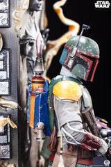 Star Wars The Empire Strikes Back Fine Art Bust Boba Fett Deluxe Edition 50 cm  0783214378898