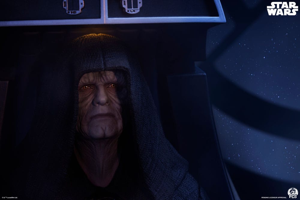 Star Wars Statue 1/3 Emperor Palpatine with Throne 58 cm 0783214378942
