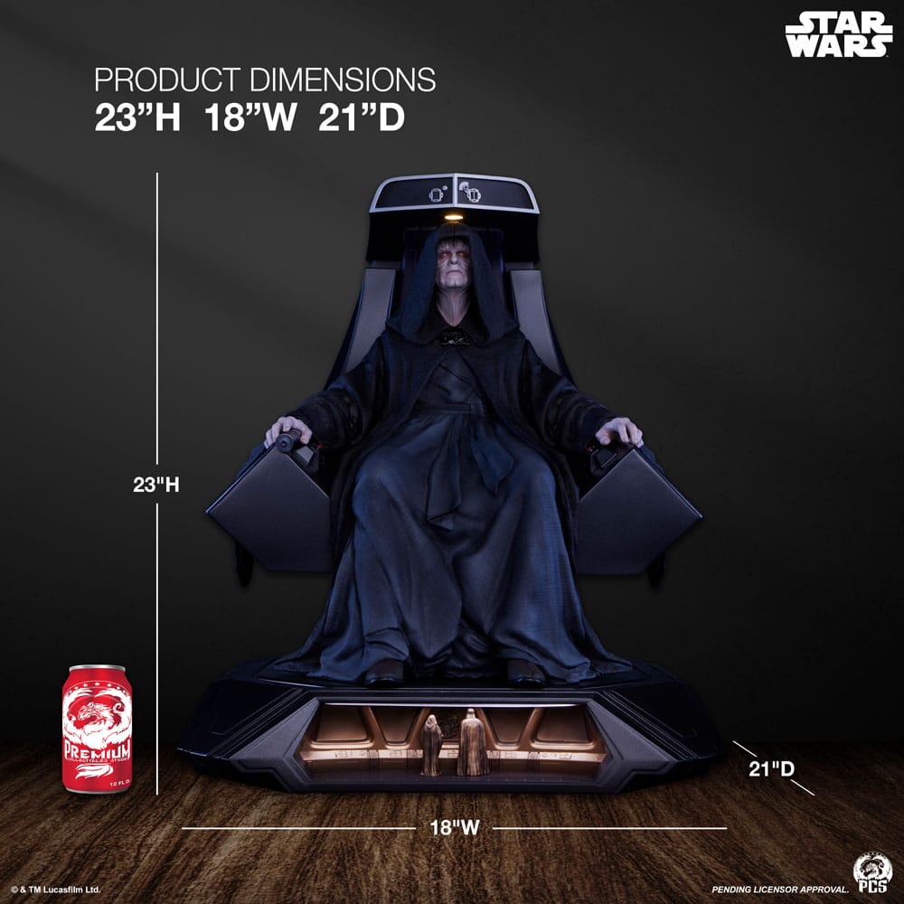 Star Wars Statue 1/3 Emperor Palpatine with Throne 58 cm 0783214378942