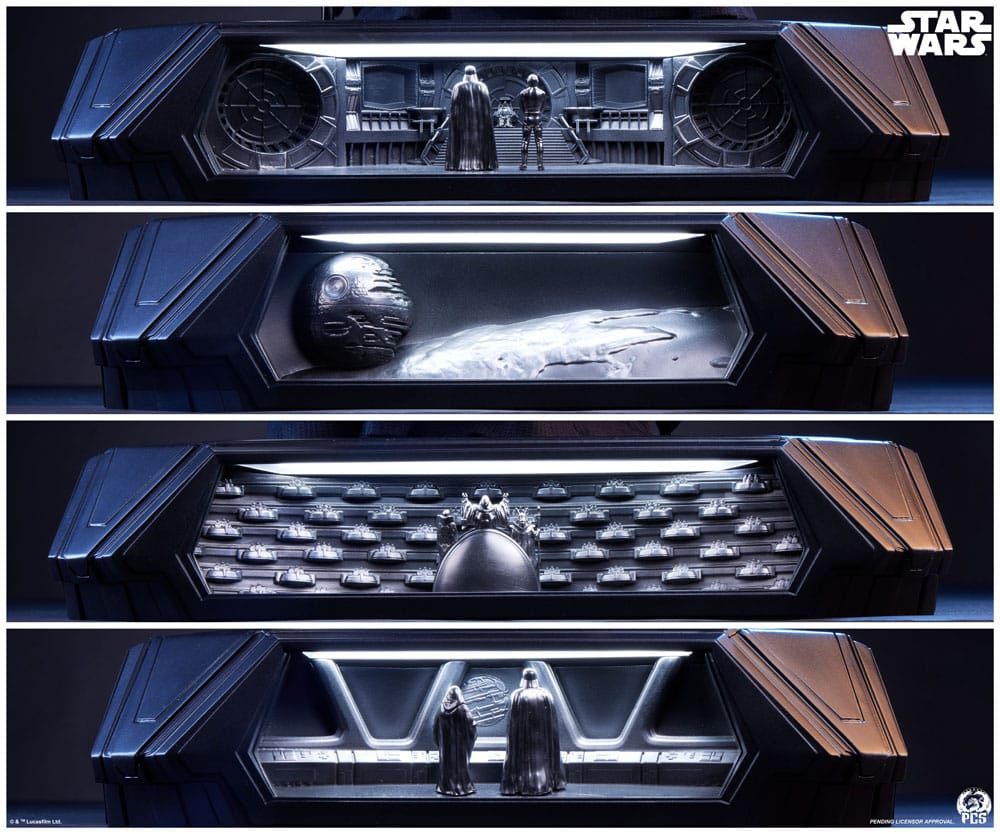 Star Wars Hyperreal Statue 1/3 Emperor Palpatine 64 cm   0783214378966