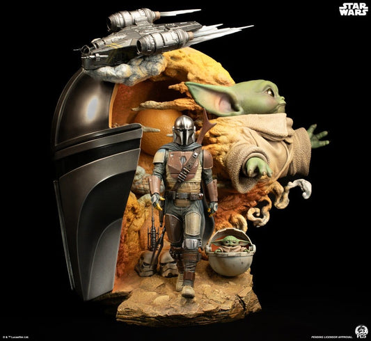 Star Wars: The Mandalorian Fine Art Bust 41 cm 0783214379871