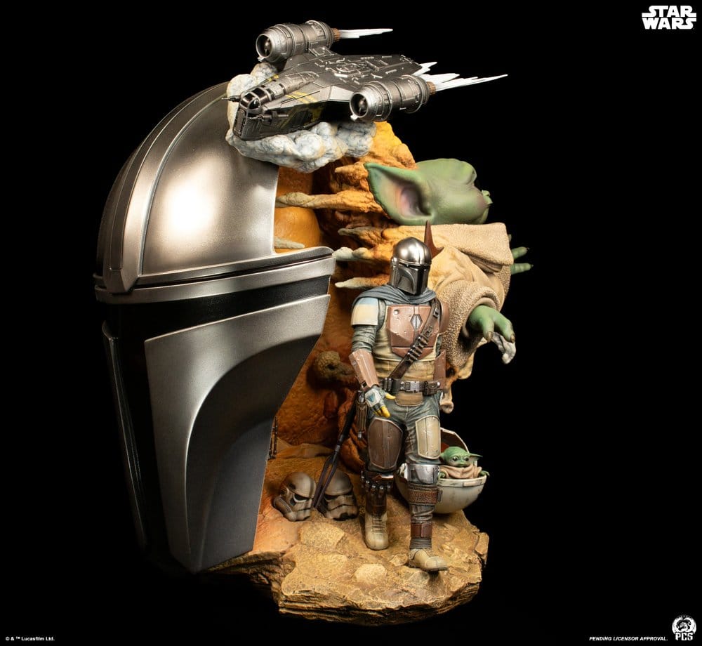 Star Wars: The Mandalorian Fine Art Bust 41 cm 0783214379871