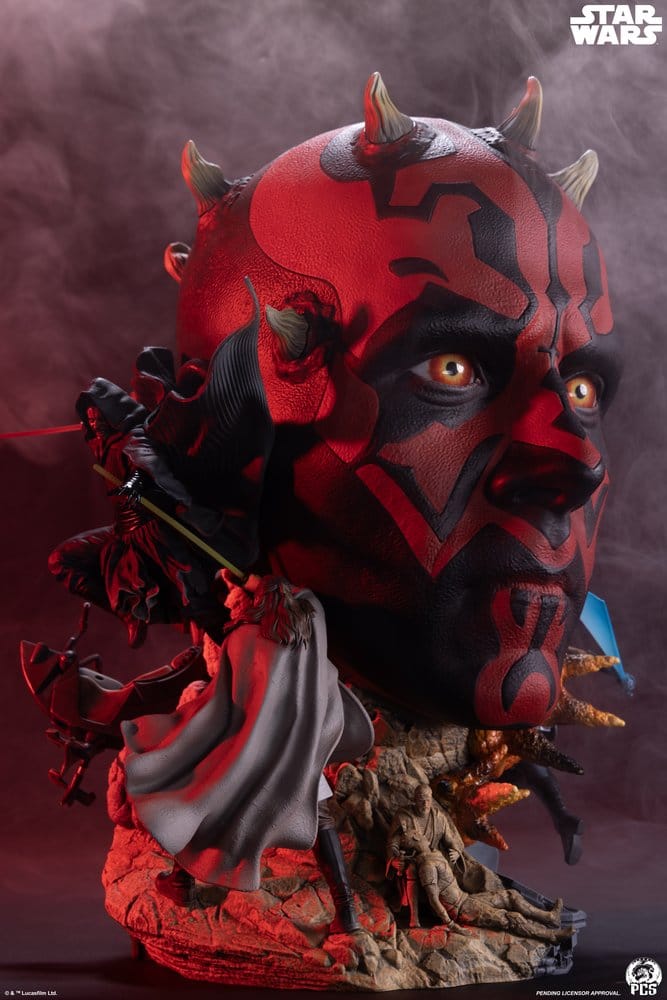 Star Wars Fine Art Bust Darth Maul 37 cm 0783214380440