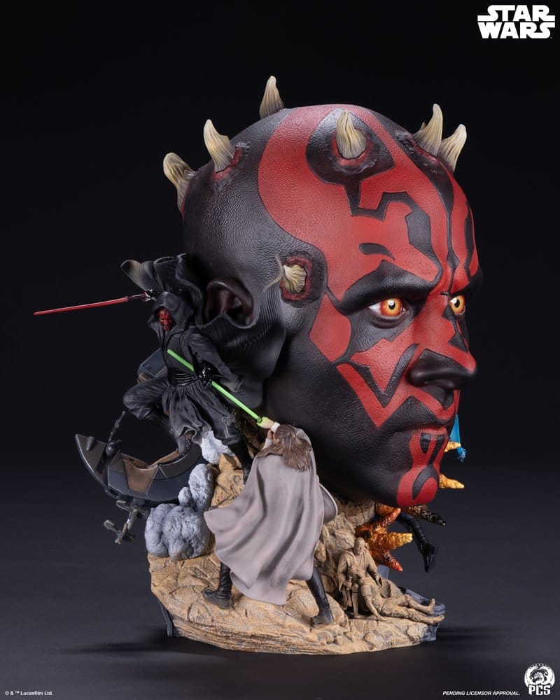 Star Wars Fine Art Bust Darth Maul 37 cm 0783214380440