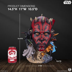Star Wars Fine Art Bust Darth Maul 37 cm 0783214380440