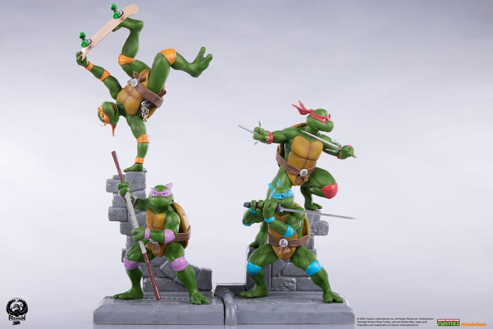 Teenage Mutant Ninja Turtles PVC Statue 4-pack 20 cm 0701575419074