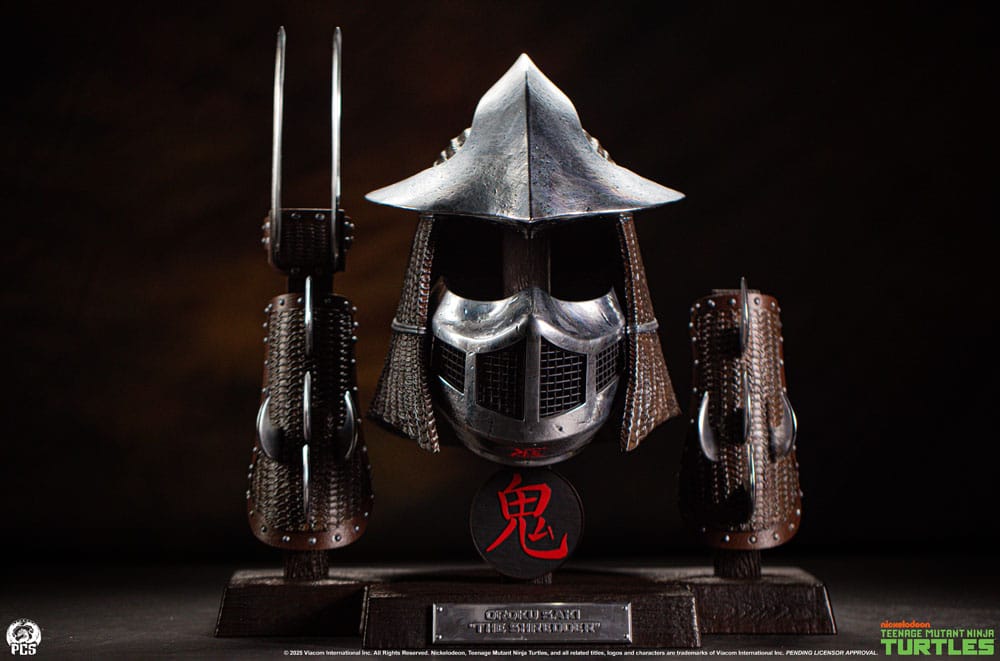 Teenage Mutant Ninja Turtles Life-Size armor set Shredder (Electroplated Edition) 53 cm 0783214379314