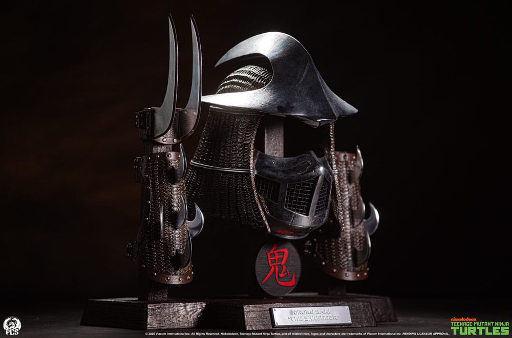 Teenage Mutant Ninja Turtles Life-Size armor set Shredder (Electroplated Edition) 53 cm 0783214379314