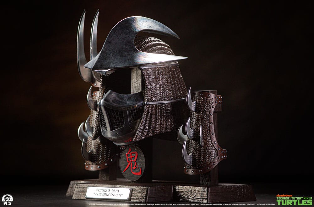 Teenage Mutant Ninja Turtles Life-Size armor set Shredder (Electroplated Edition) 53 cm 0783214379314