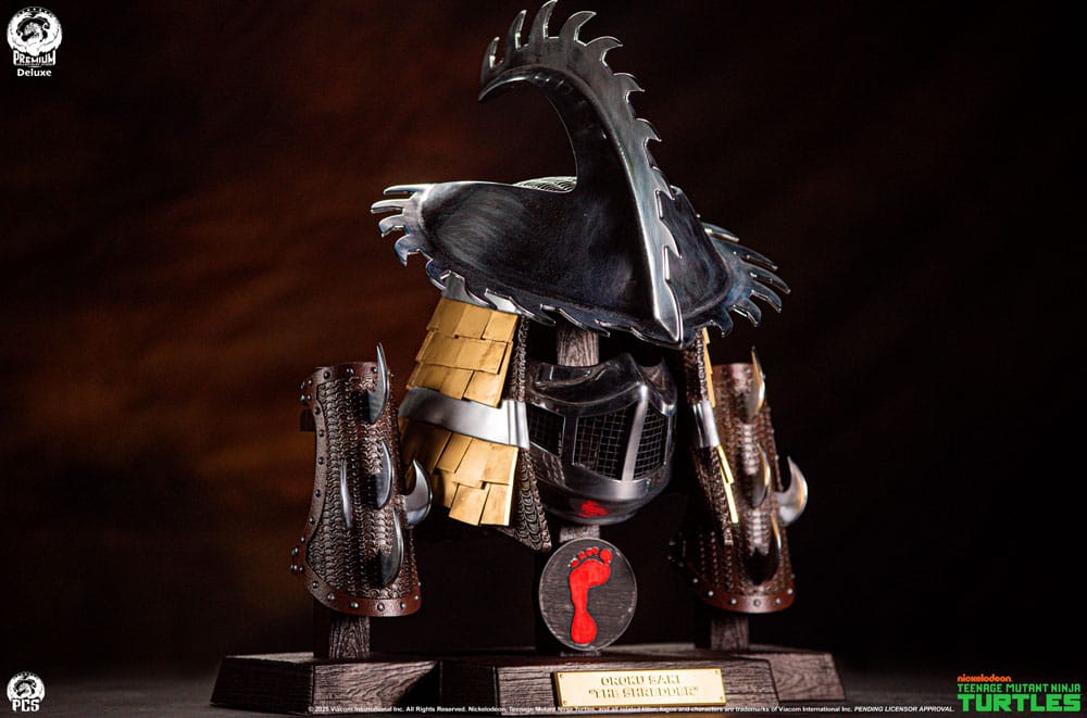 Teenage Mutant Ninja Turtles Life-Size armor set Shredder Ooze (Electroplated Edition) 63 cm 0783214379321