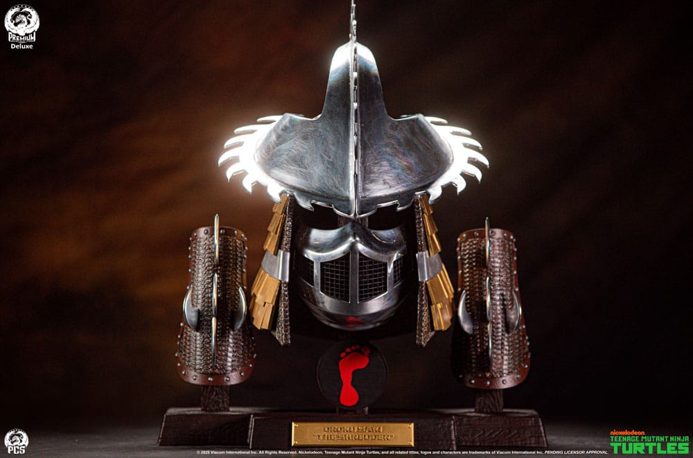 Teenage Mutant Ninja Turtles Life-Size armor set Shredder Ooze (Electroplated Edition) 63 cm 0783214379321