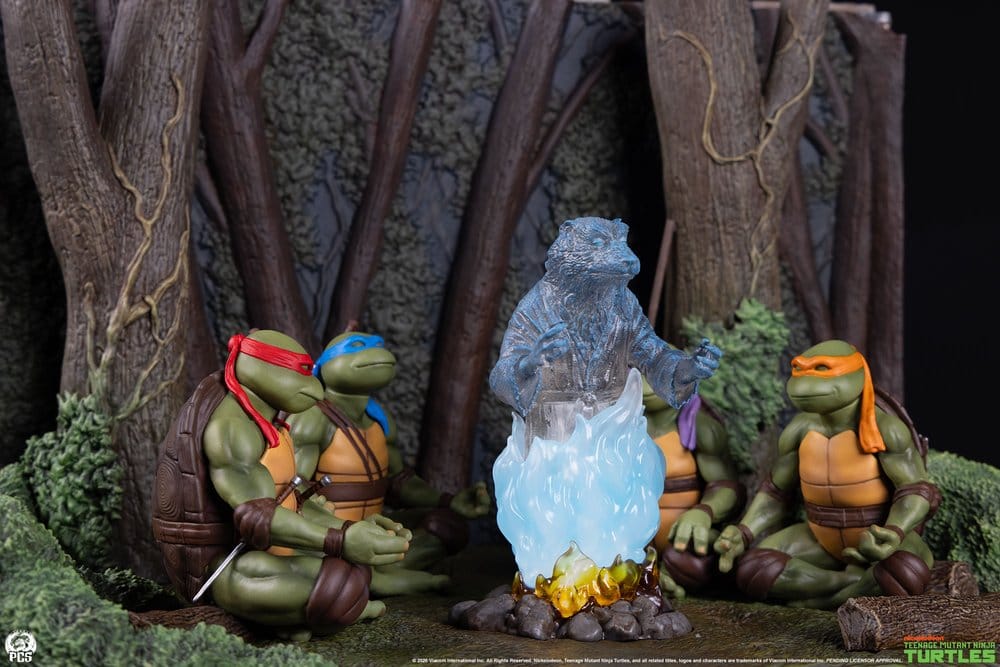 Teenage Mutant Ninja Turtles (Movie Moments) Mini Scale Diorama Splinter's Spirit 36 cm 0783214379741