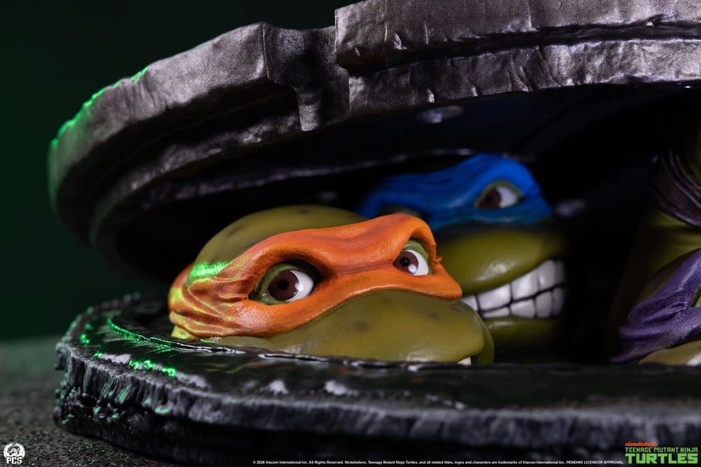 Teenage Mutant Ninja Turtles Tabletop 1/4 Underground 11 cmLes Tortues ninja Tabletop 1/4 Underground 11 cmTortugas Ninja Tabletop 1/4 Underground 11 cm 0783214379901