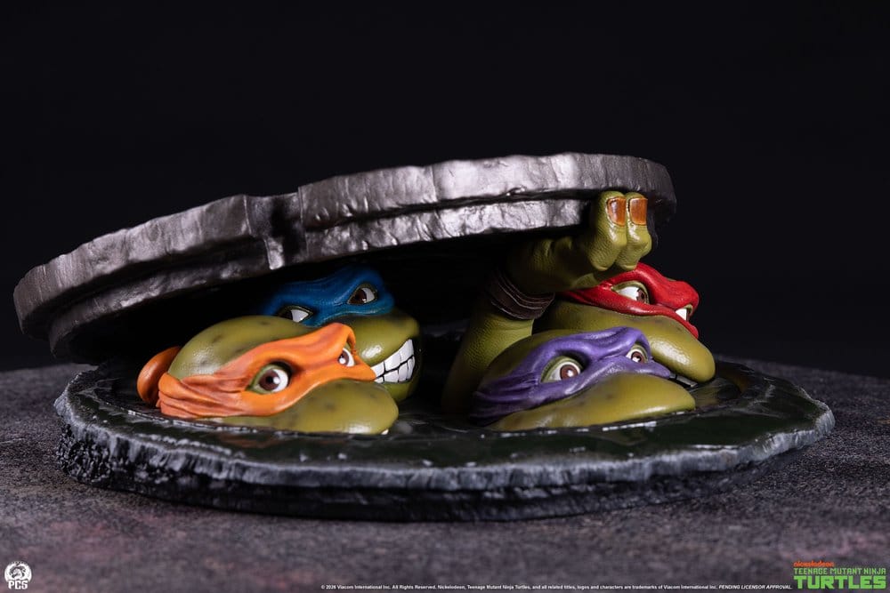 Teenage Mutant Ninja Turtles Tabletop 1/4 Underground 11 cmLes Tortues ninja Tabletop 1/4 Underground 11 cmTortugas Ninja Tabletop 1/4 Underground 11 cm 0783214379901
