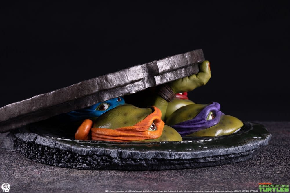 Teenage Mutant Ninja Turtles Tabletop 1/4 Underground 11 cmLes Tortues ninja Tabletop 1/4 Underground 11 cmTortugas Ninja Tabletop 1/4 Underground 11 cm 0783214379901
