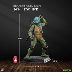 Teenage Mutant Ninja Turtles Statue 1/2 Leonardo 86 cmLes Tortues ninja statuette 1/2 Leonardo 86 cmTortugas Ninja Estatua 1/2 Leonardo 86 cm 0783214379246