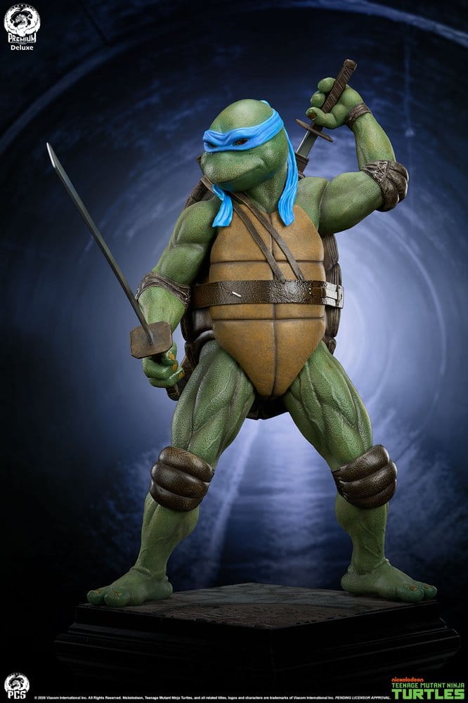 Teenage Mutant Ninja Turtles Statue 1/2 Leonardo Deluxe Edition 86 cmLes Tortues ninja statuette 1/2 Leonardo Deluxe Edition 86 cmTortugas Ninja Estatua 1/2 Leonardo Deluxe Edition 86 cm 0783214379253