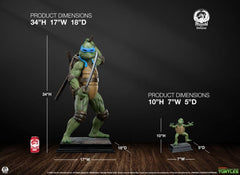 Teenage Mutant Ninja Turtles Statue 1/2 Leonardo Deluxe Edition 86 cmLes Tortues ninja statuette 1/2 Leonardo Deluxe Edition 86 cmTortugas Ninja Estatua 1/2 Leonardo Deluxe Edition 86 cm 0783214379253