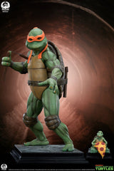 Teenage Mutant Ninja Turtles Statue 1/2 Michelangelo Deluxe Edition 84 cm 0783214379277
