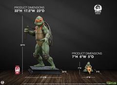 Teenage Mutant Ninja Turtles Statue 1/2 Michelangelo Deluxe Edition 84 cm 0783214379277