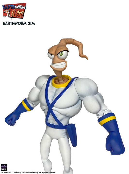 Earthworm Jim Accessory Pack Wave 1: Worm Body & Jim Heads 0653485997237