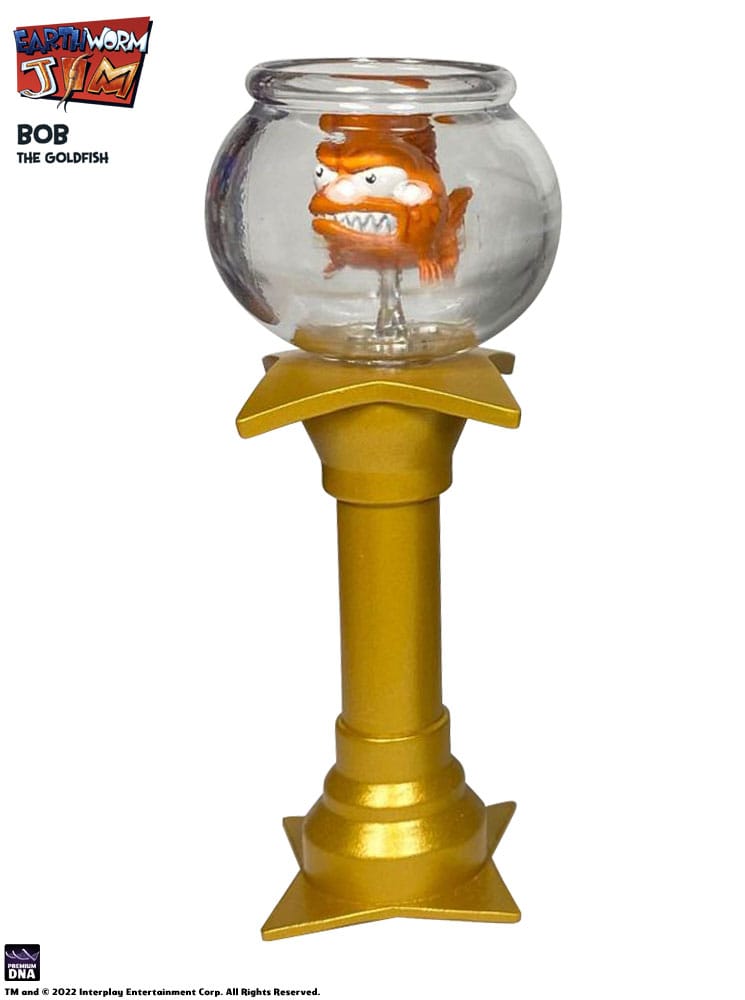 Earthworm Jim Action Figure Wave 1: Bob the Killer Goldfish & #4 15 cm 0653485992539