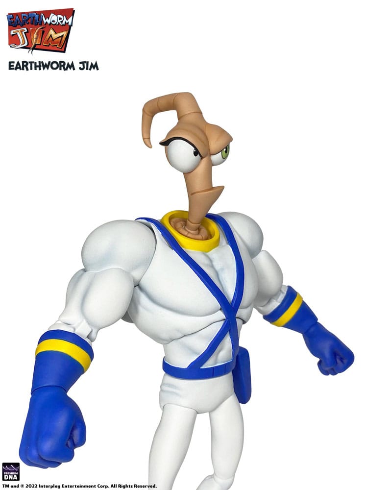 Earthworm Jim Action Figure Wave 1: Earthworm 0653461762392