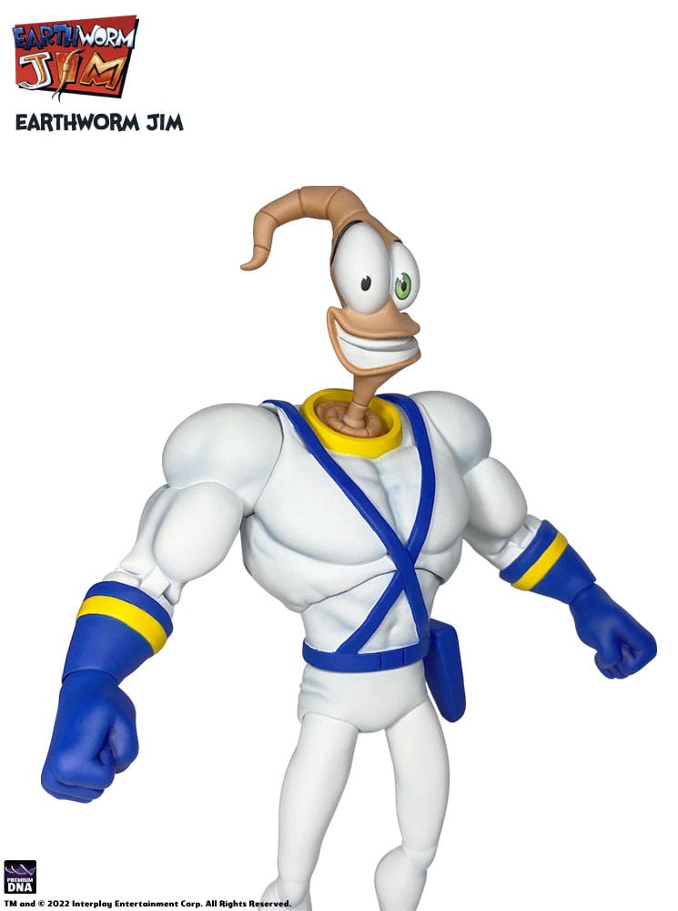 Earthworm Jim Action Figure Wave 1: Earthworm 0653461762392