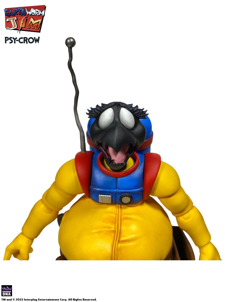 Earthworm Jim Action Figure Wave 1: Psy-Crow 15 cm 0653485916795