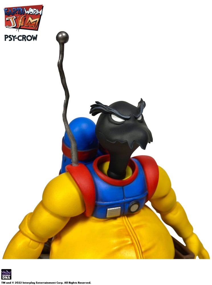 Earthworm Jim Action Figure Wave 1: Psy-Crow 15 cm 0653485916795