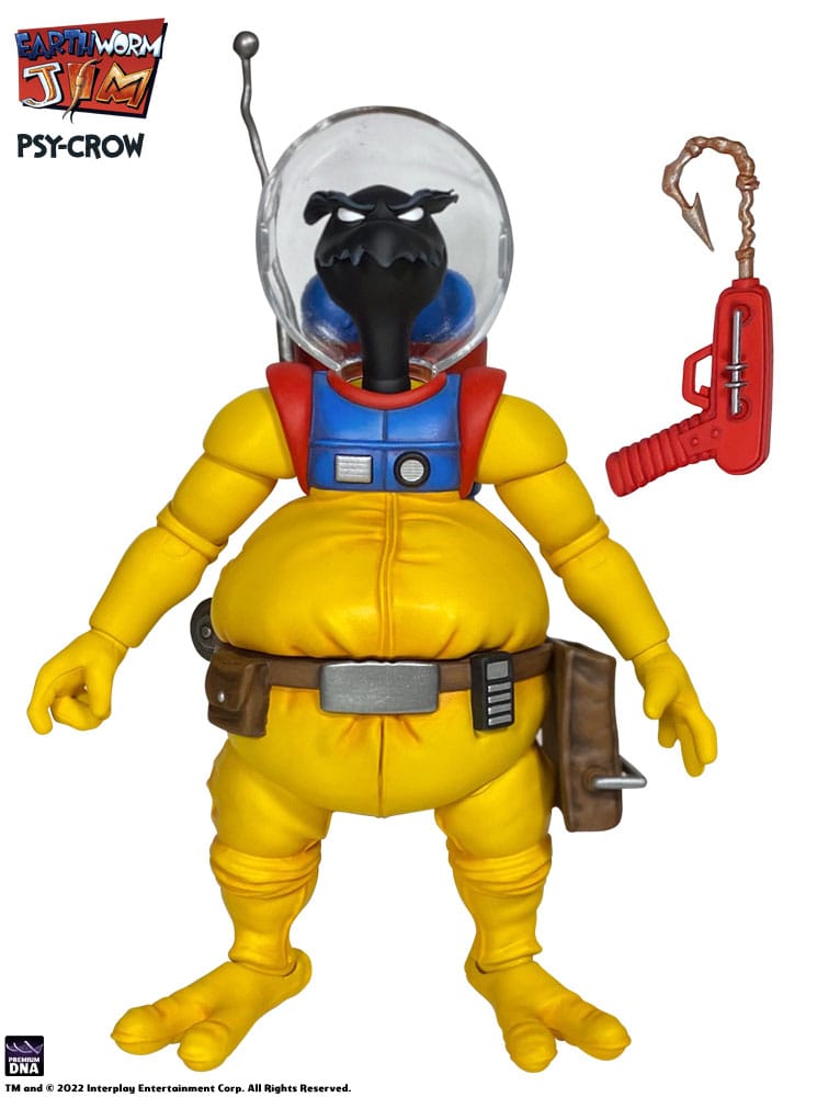 Earthworm Jim Action Figure Wave 1: Psy-Crow 15 cm 0653485916795