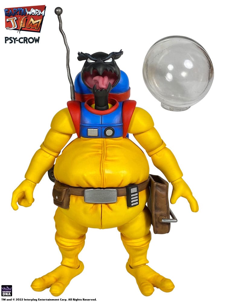 Earthworm Jim Action Figure Wave 1: Psy-Crow 15 cm 0653485916795