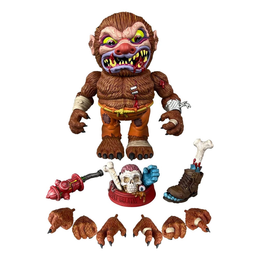 Madballs Action Figure Wave 2: Wolf Breath 15 cm 0658865051721