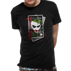 The Dark Knight T-Shirt Playing Card Size S 5054015487962