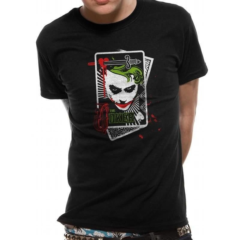 The Dark Knight T-Shirt Playing Card Size S 5054015487962